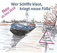 Wer Schiffe klaut, kriegt nasse Füße